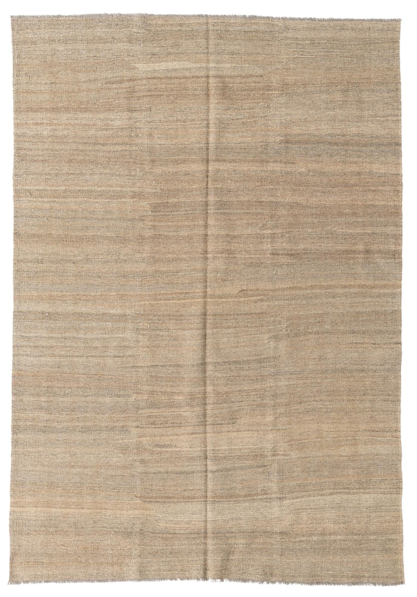 5' 4 x 7' 8 Hand Woven Kilim Modern Wool Rug