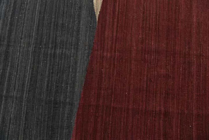 6' x 7' 10 Hand Woven Kilim Modern Wool Rug
