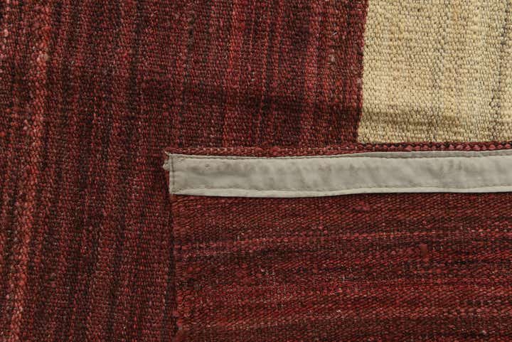 6' x 7' 10 Hand Woven Kilim Modern Wool Rug