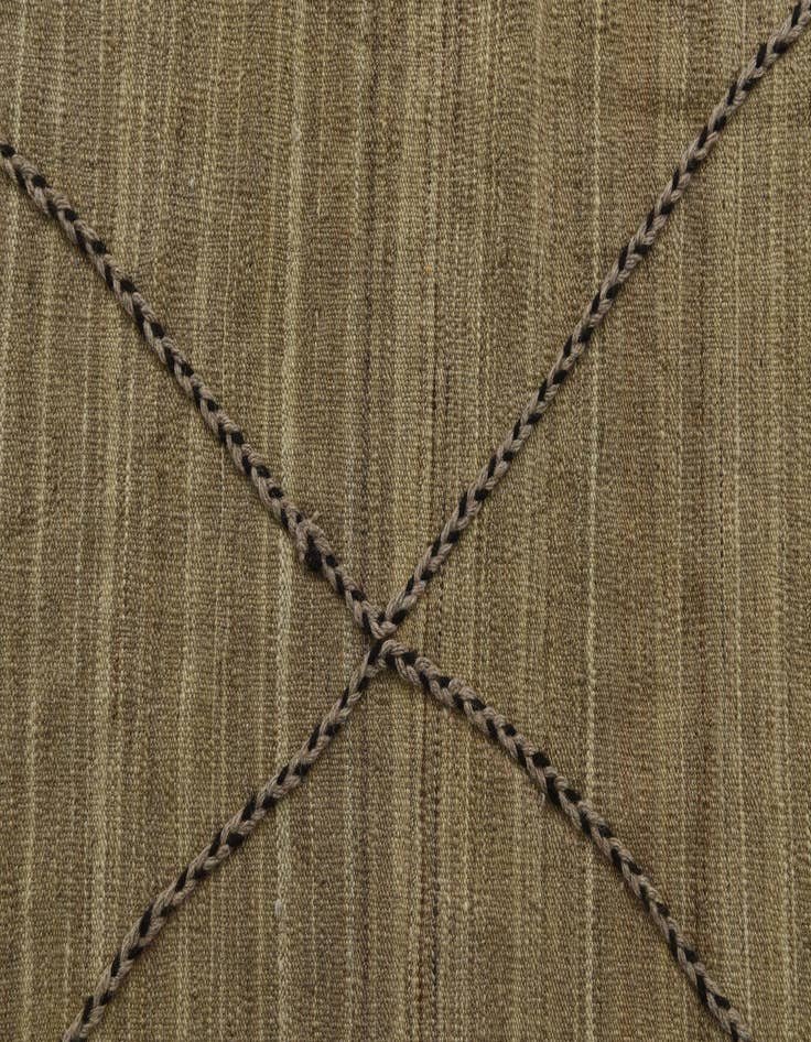 Detail image of 6' 9 x 9' 1  Hand Woven Kilim Modern Wool Rug