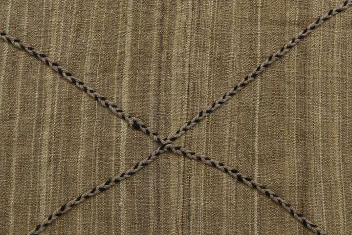 6' 9 x 9' 1 Hand Woven Kilim Modern Wool Rug