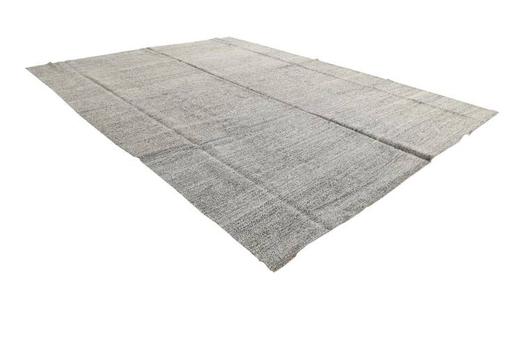 Detail image of 10' 3 x 13' 7 Hand Woven Kilim Modern Wool Rug