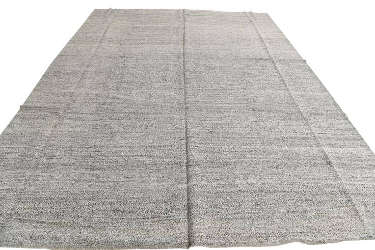 Detail image of 10' 3 x 13' 7 Hand Woven Kilim Modern Wool Rug