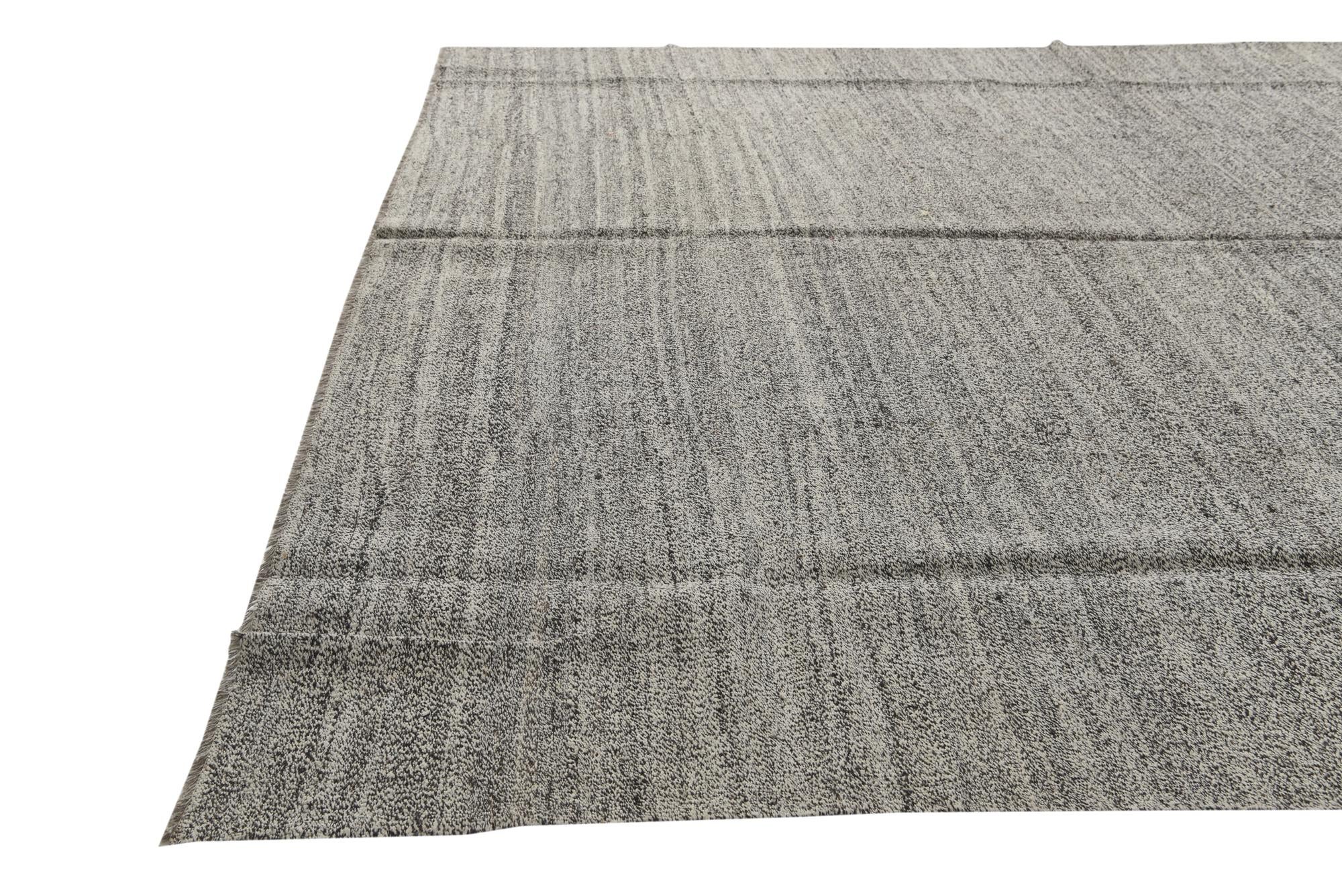 10' 3 x 13' 7 Hand Woven Kilim Modern Wool Rug