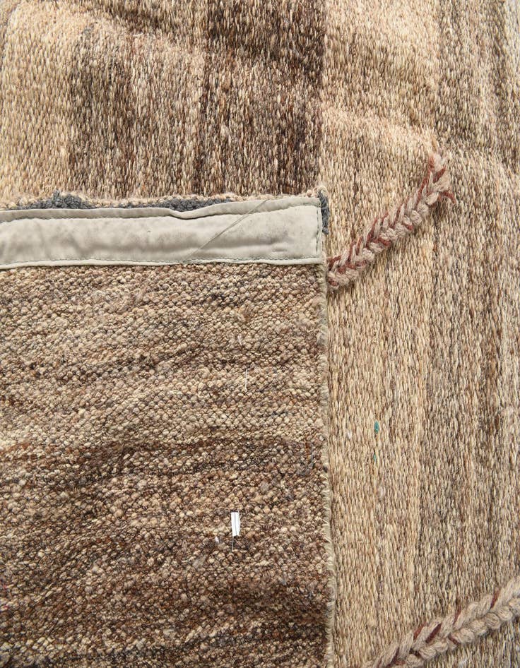 Detail image of 6' 1 x 9' 7  Hand Woven Kilim Modern Wool Rug