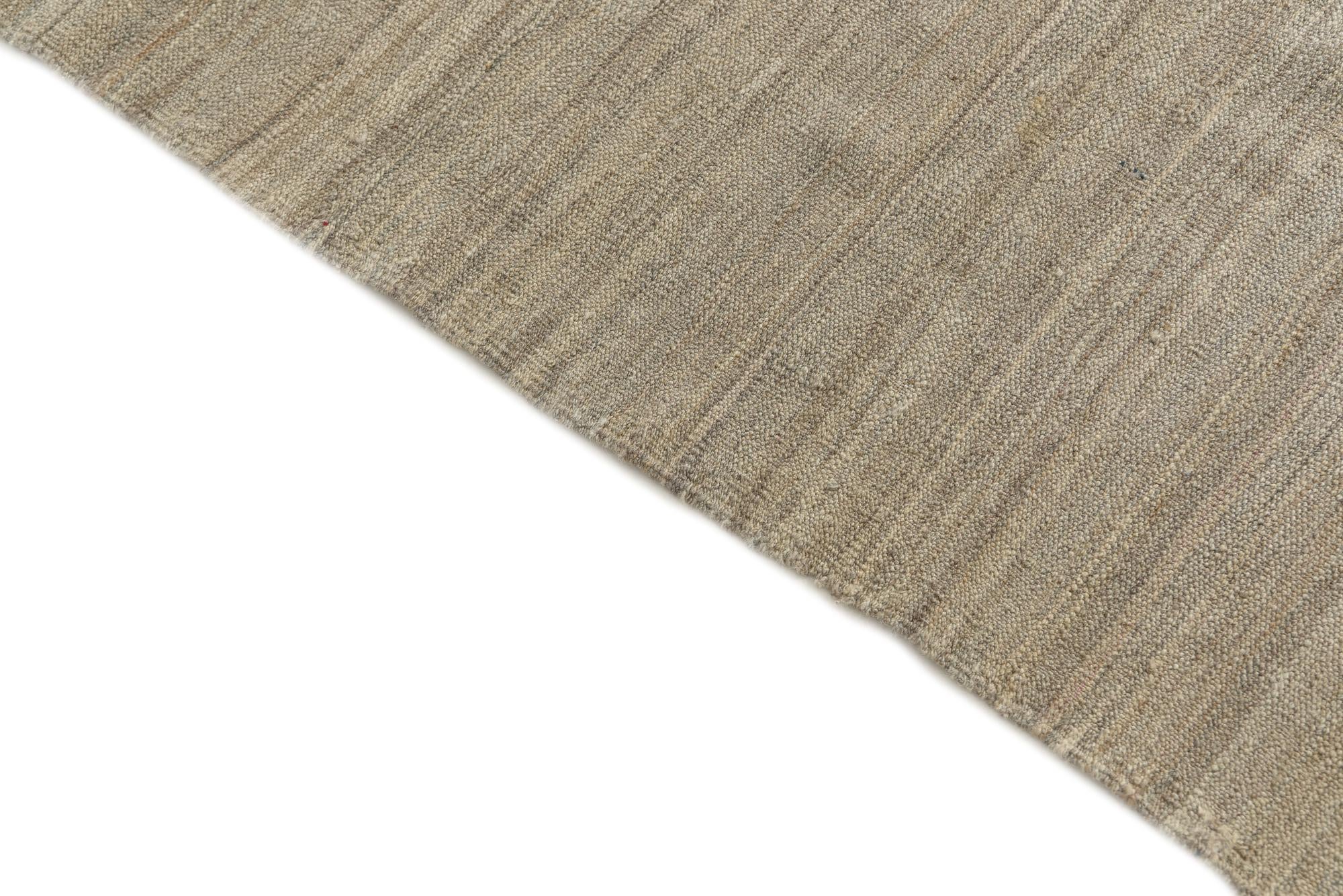 5' 2 x 7' 10 Hand Woven Kilim Modern Wool Rug