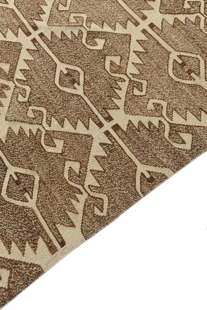 5' 8 x 7' 6 Hand Woven Kilim Modern Wool Rug
