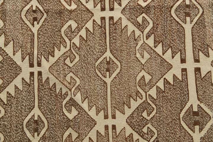 5' 8 x 7' 6 Hand Woven Kilim Modern Wool Rug