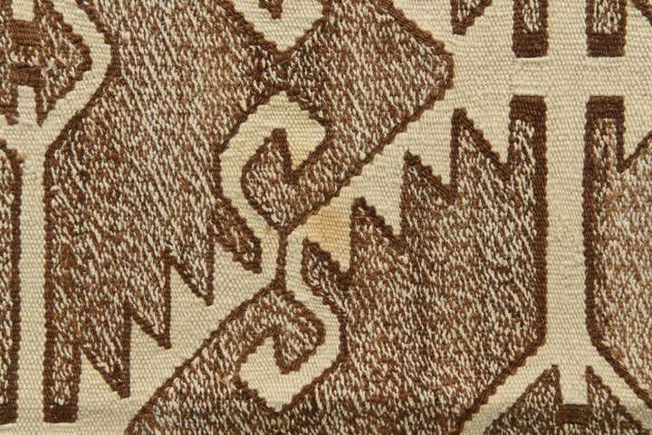 5' 8 x 7' 6 Hand Woven Kilim Modern Wool Rug