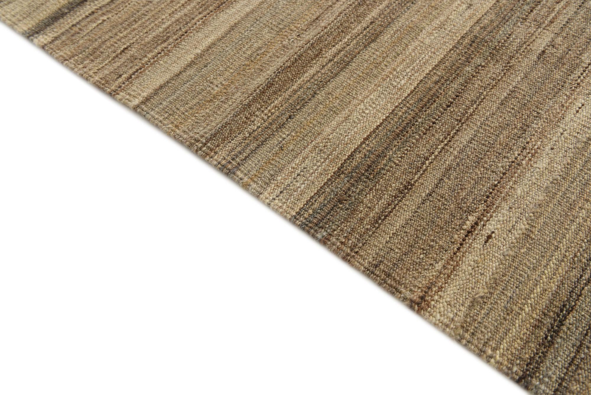 9' 8 x 12' 10 Hand Woven Kilim Modern Wool Rug