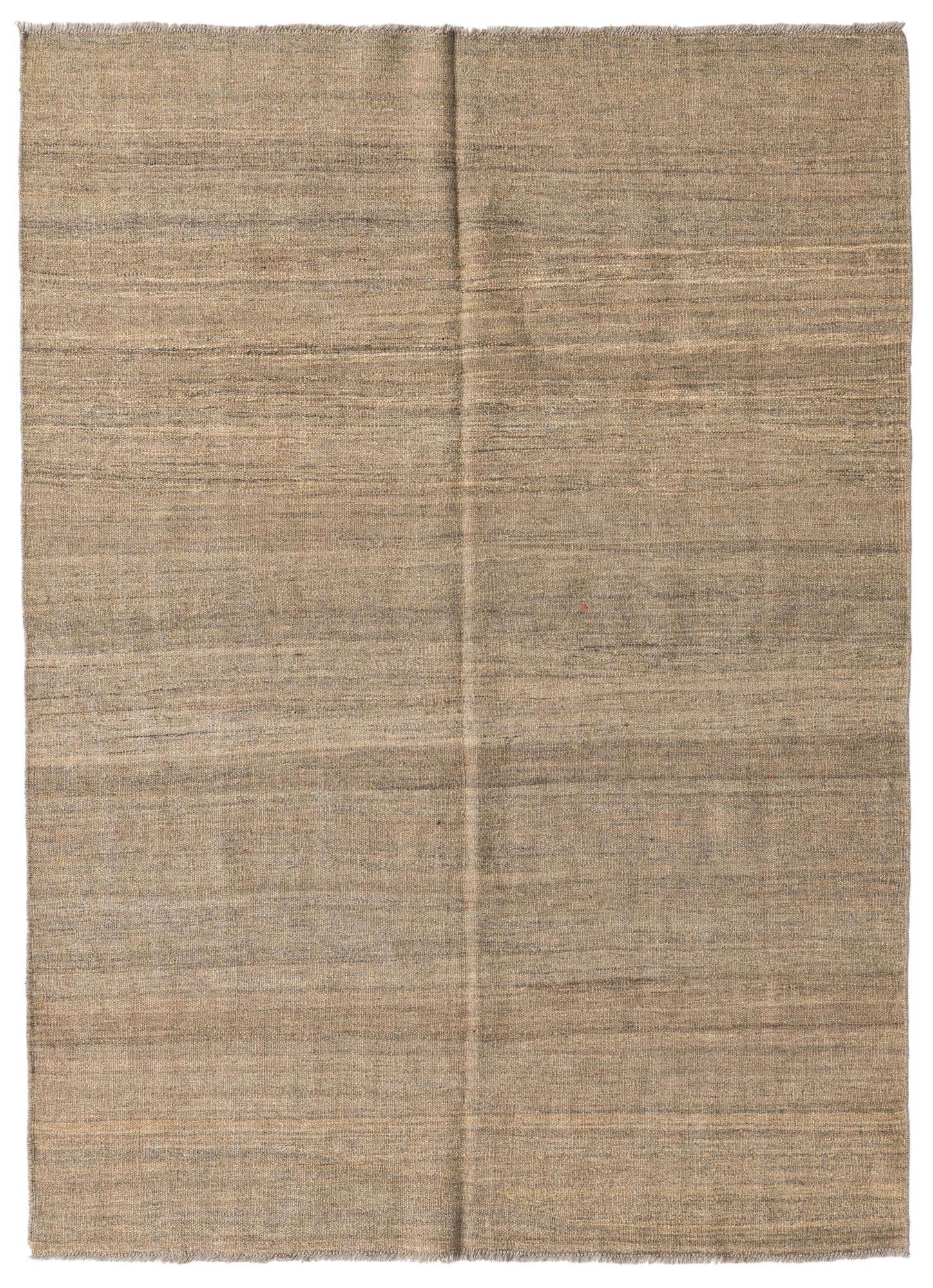 4' 8 x 6' 7 Hand Woven Kilim Modern Wool Rug