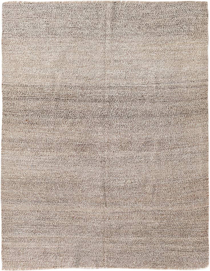 Detail image of 4' 8 x 6' 5 Hand Woven Kilim Modern Wool Rug