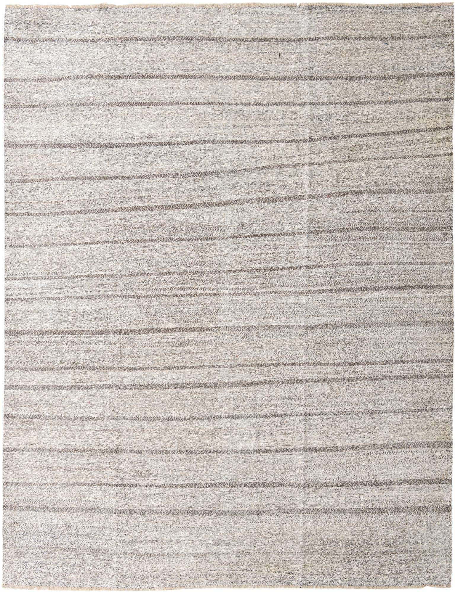 8' 10 x 11' 9 Hand Woven Kilim Modern Wool Rug
