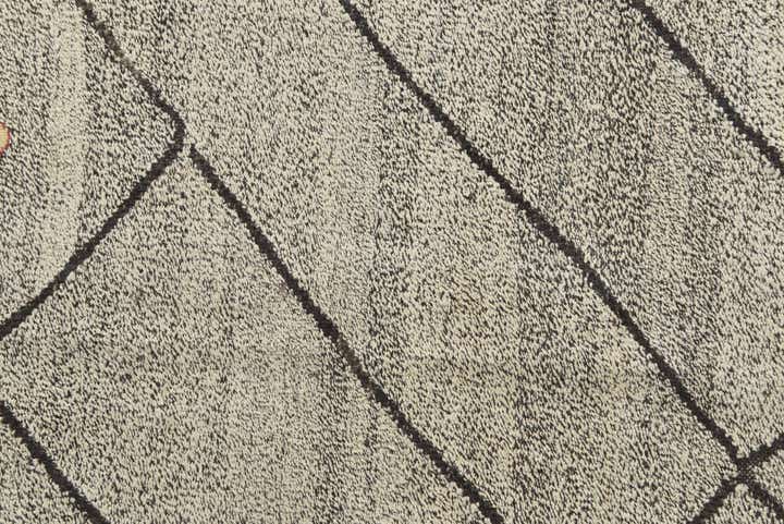 7' 1 x 9' 3 Hand Woven Kilim Modern Wool Rug