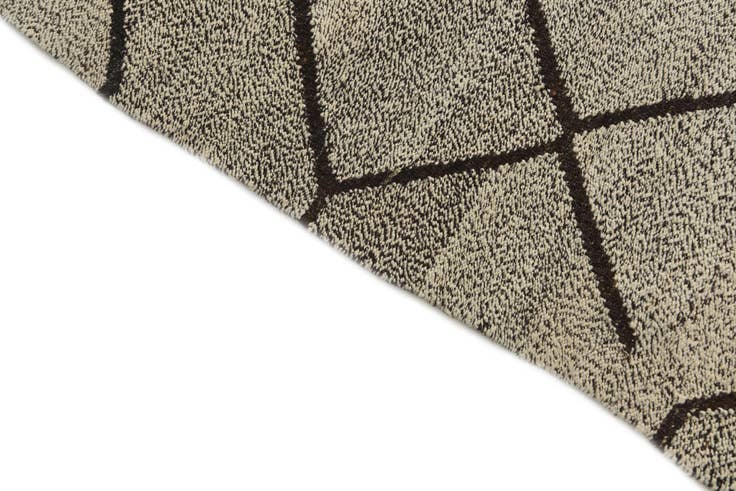 Detail image of 6' 3 x 7' 10 Hand Woven Kilim Modern Wool Rug