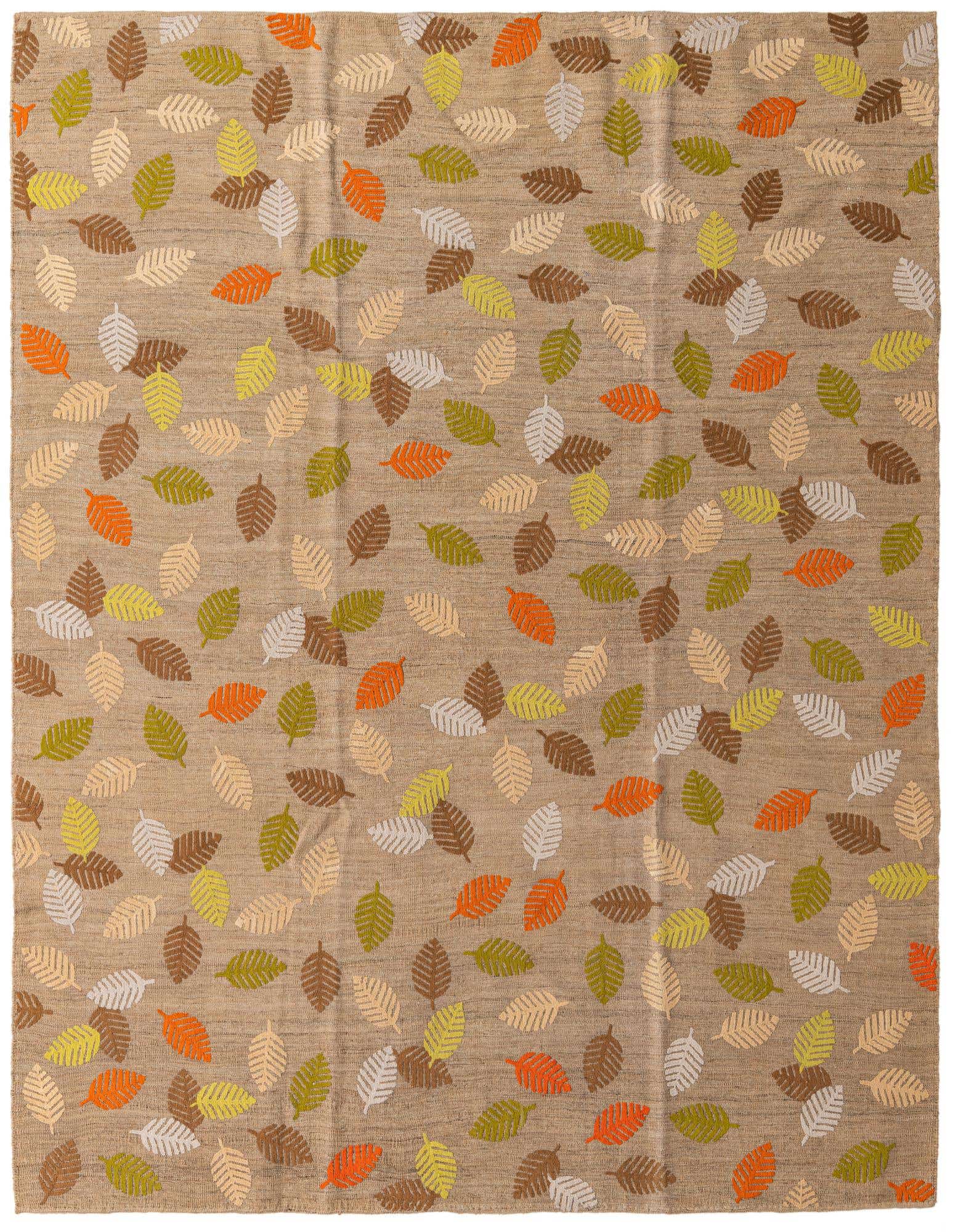 7' 5 x 9' 7 Hand Woven Kilim Modern Rug