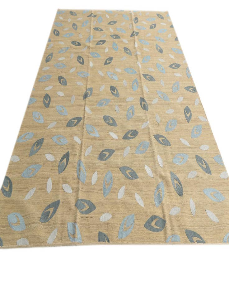 Detail image of 7' x 9' 4  Hand Woven Kilim Modern Rug