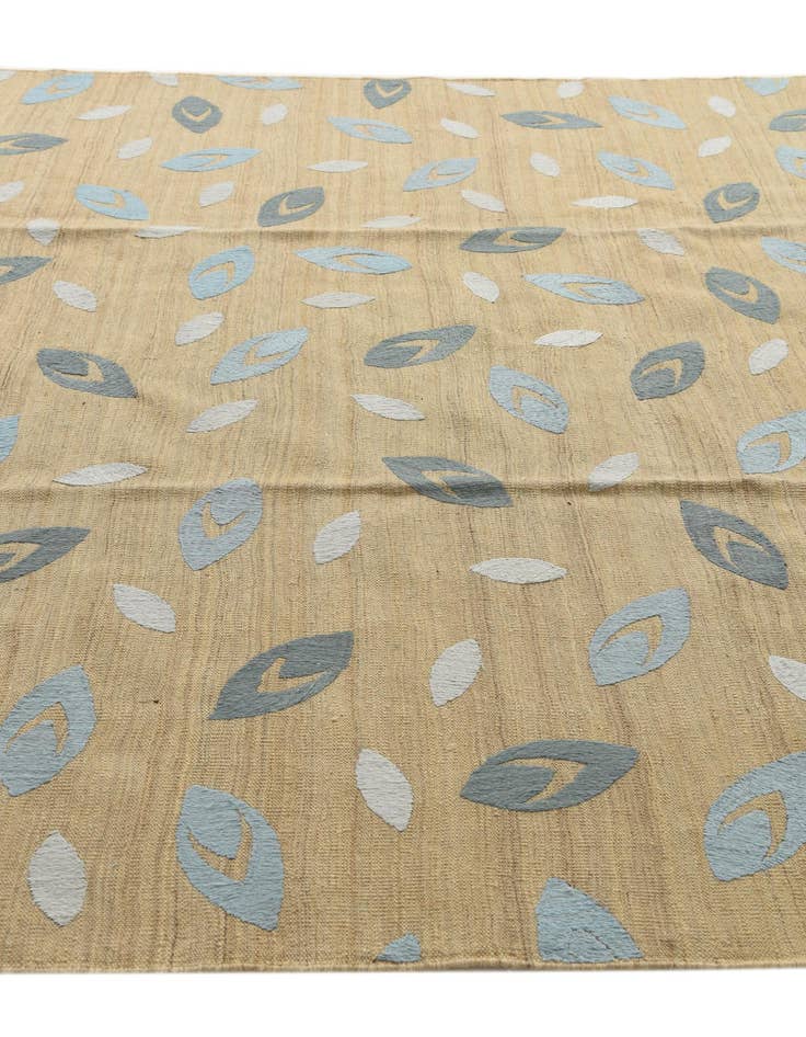 Detail image of 7' x 9' 4  Hand Woven Kilim Modern Rug