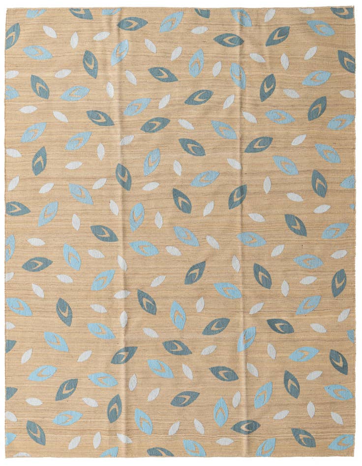 Detail image of 7' x 9' 4 Hand Woven Kilim Modern Rug