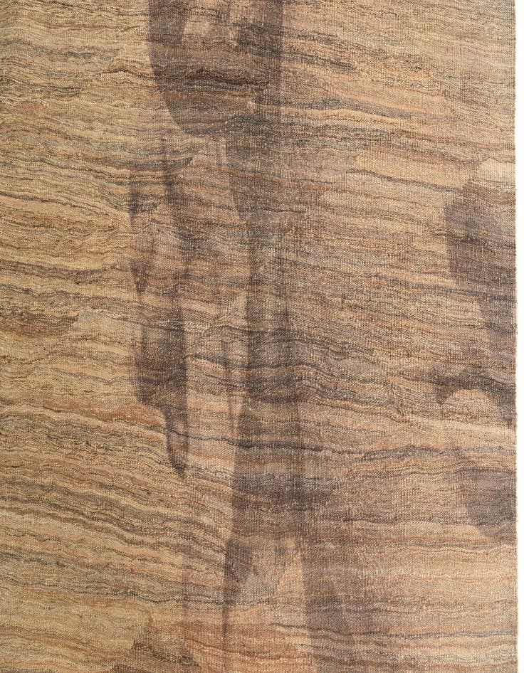 Detail image of 7' x 9' 8  Hand Woven Kilim Modern Wool Rug