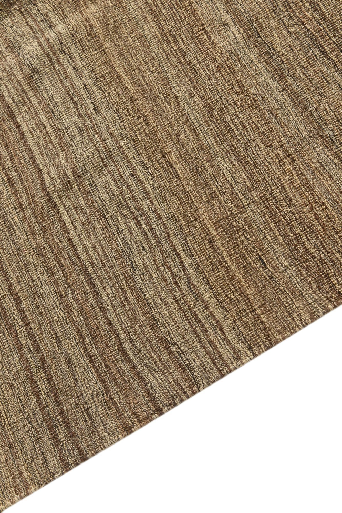 7' 9 x 9' 9 Hand Woven Kilim Modern Wool Rug
