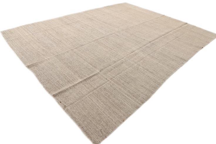 Detail image of 11' 3 x 14' 6 Hand Woven Kilim Modern Wool Rug