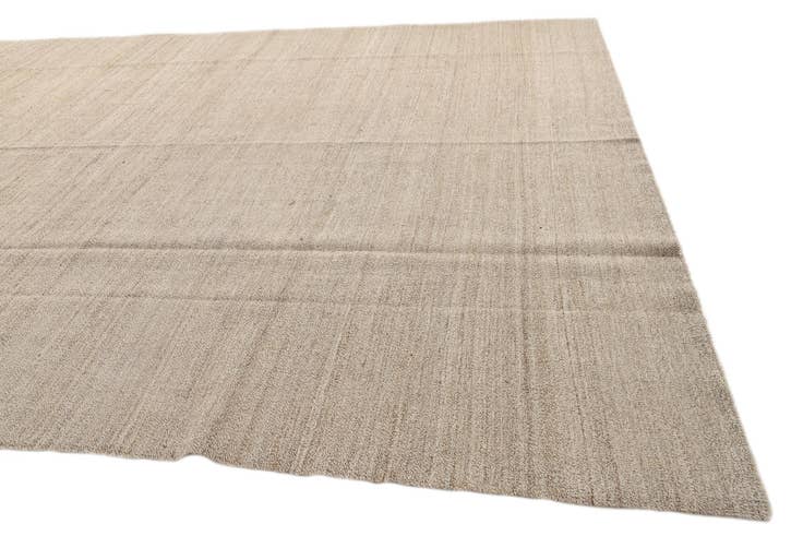 Detail image of 11' 3 x 14' 6 Hand Woven Kilim Modern Wool Rug
