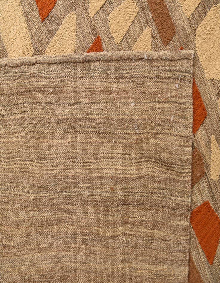 Detail image of 7' 11 x 11' 7  Hand Woven Kilim Modern Rug
