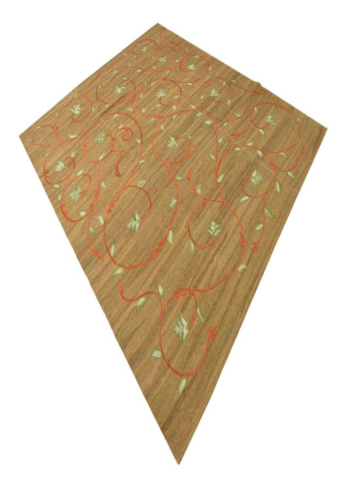 8' 1 x 9' 7 Hand Woven Kilim Modern Rug