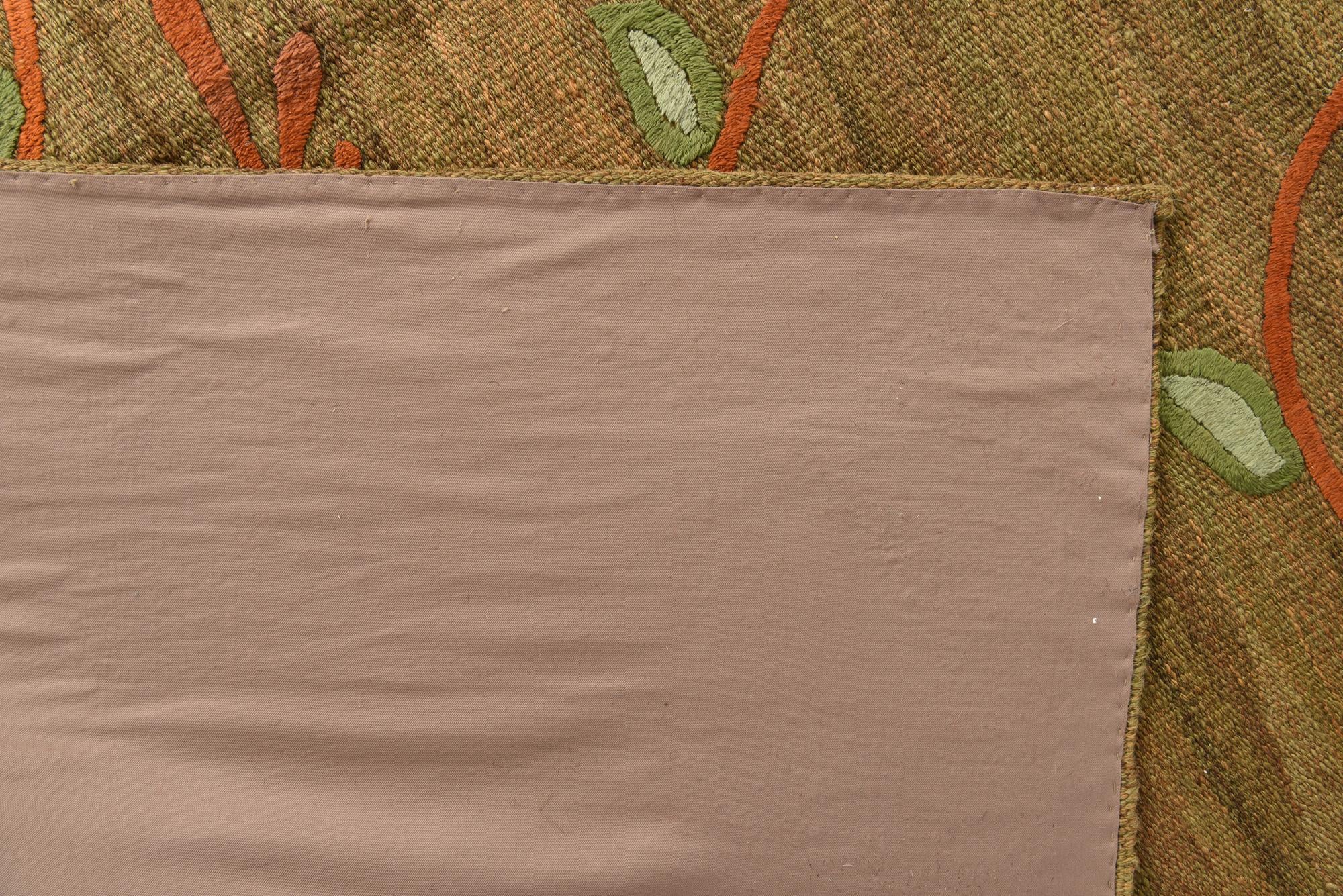 8' 1 x 9' 7 Hand Woven Kilim Modern Rug