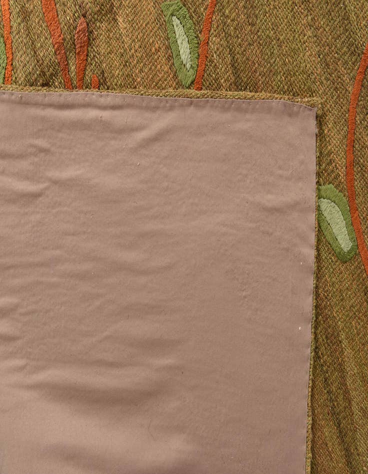 Detail image of 8' 1 x 9' 7  Hand Woven Kilim Modern Rug