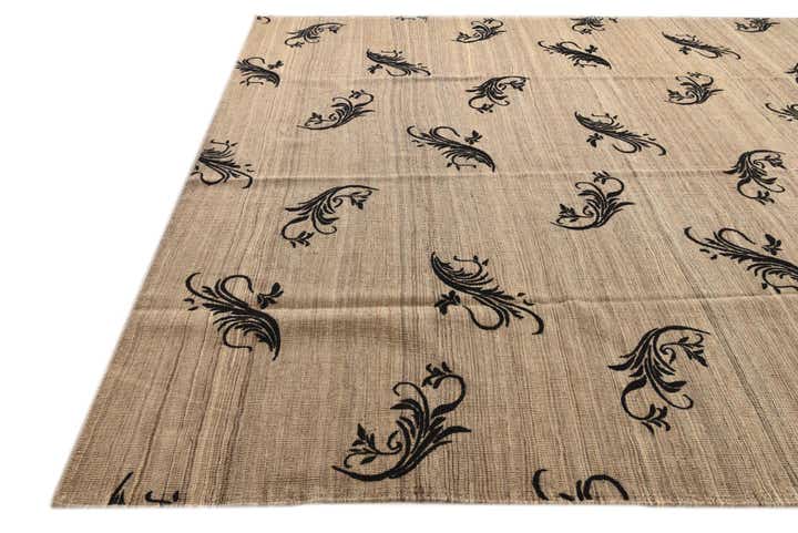9' x 11' 5 Hand Woven Kilim Modern Rug