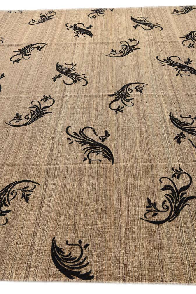 9' x 11' 5 Hand Woven Kilim Modern Rug
