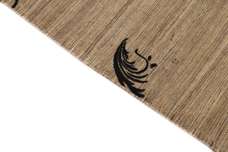 Detail image of 9' x 11' 5 Hand Woven Kilim Modern Rug