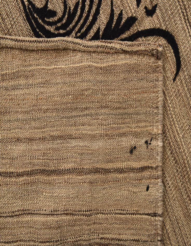 Detail image of 9' x 11' 5  Hand Woven Kilim Modern Rug