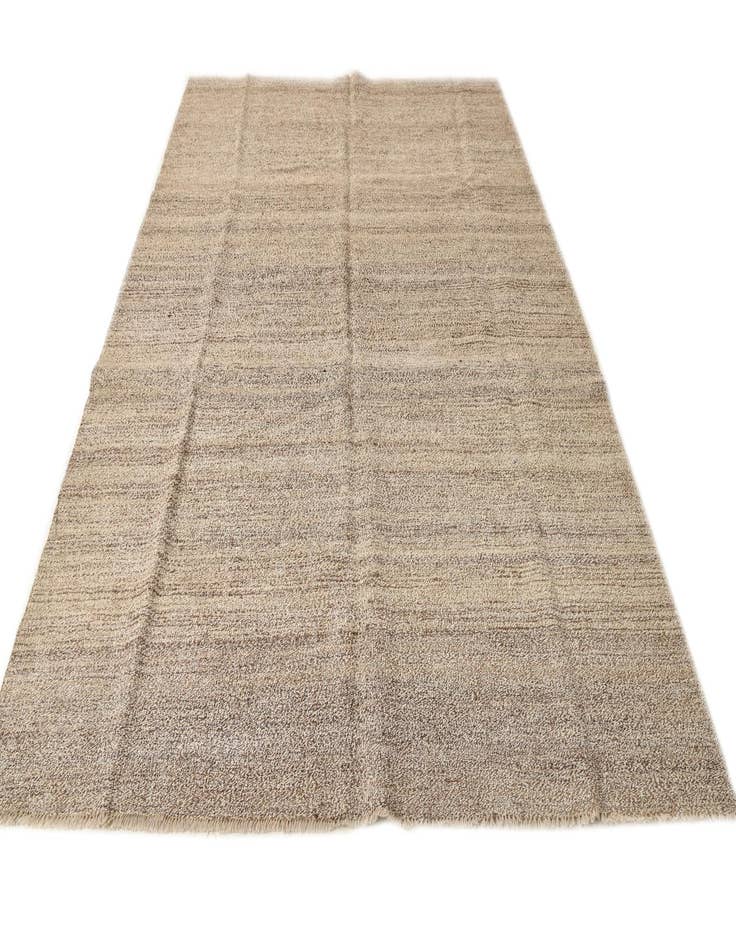 Detail image of 5' 7 x 9' 7  Hand Woven Kilim Modern Wool Rug