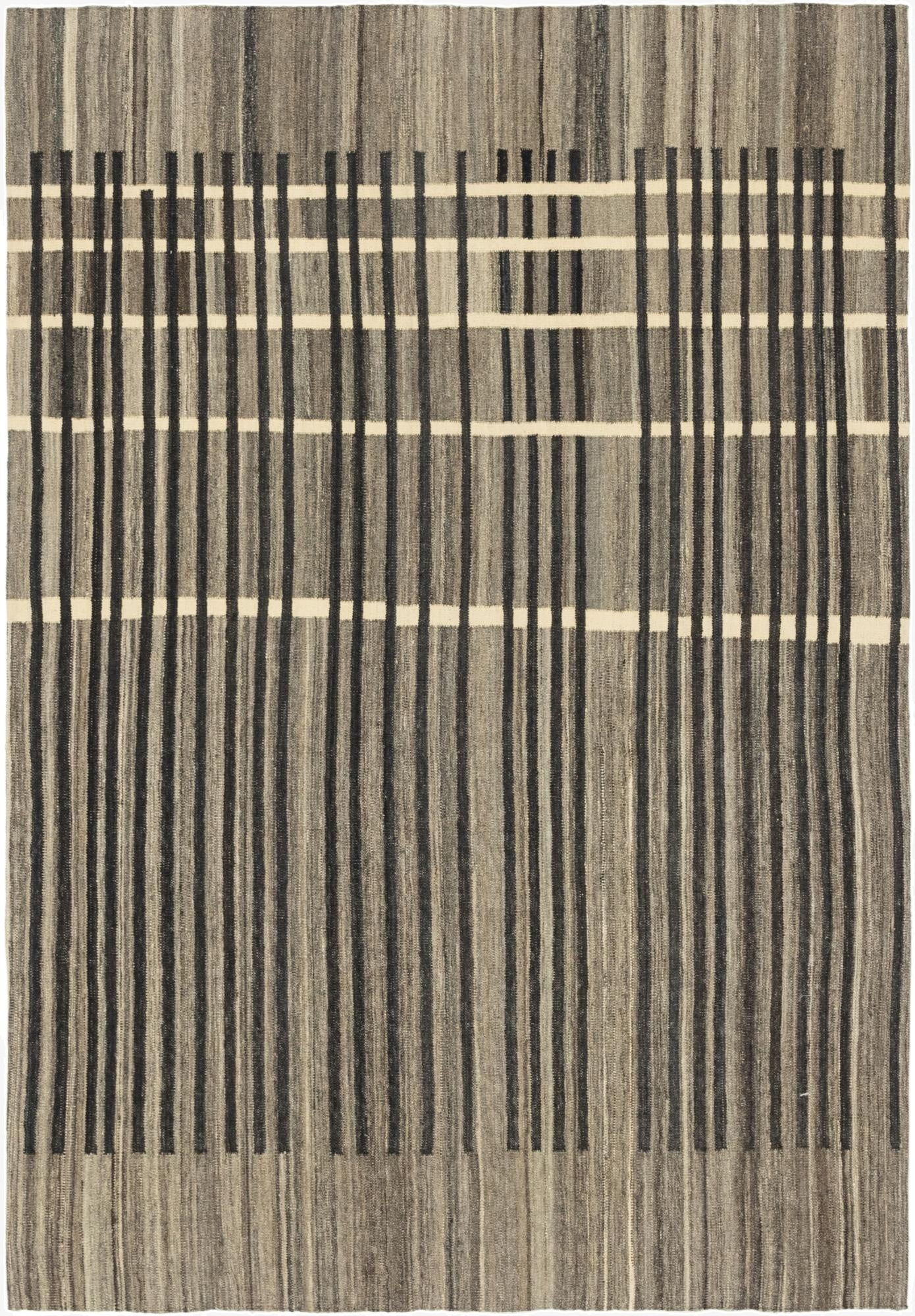 170cm x 245cm  Hand Woven Kilim Modern Wool Rug