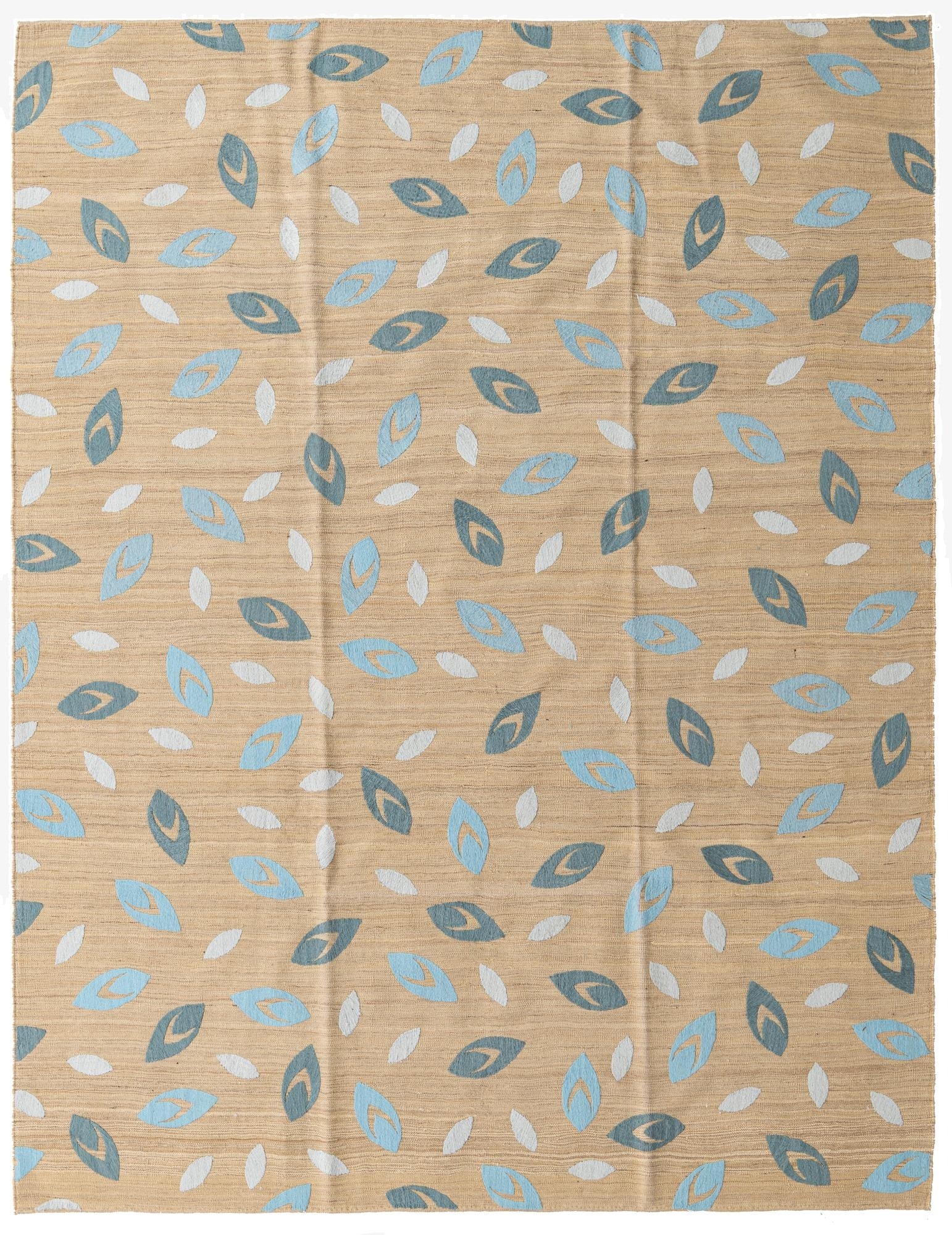 213cm x 285cm  Hand Woven Kilim Modern Rug