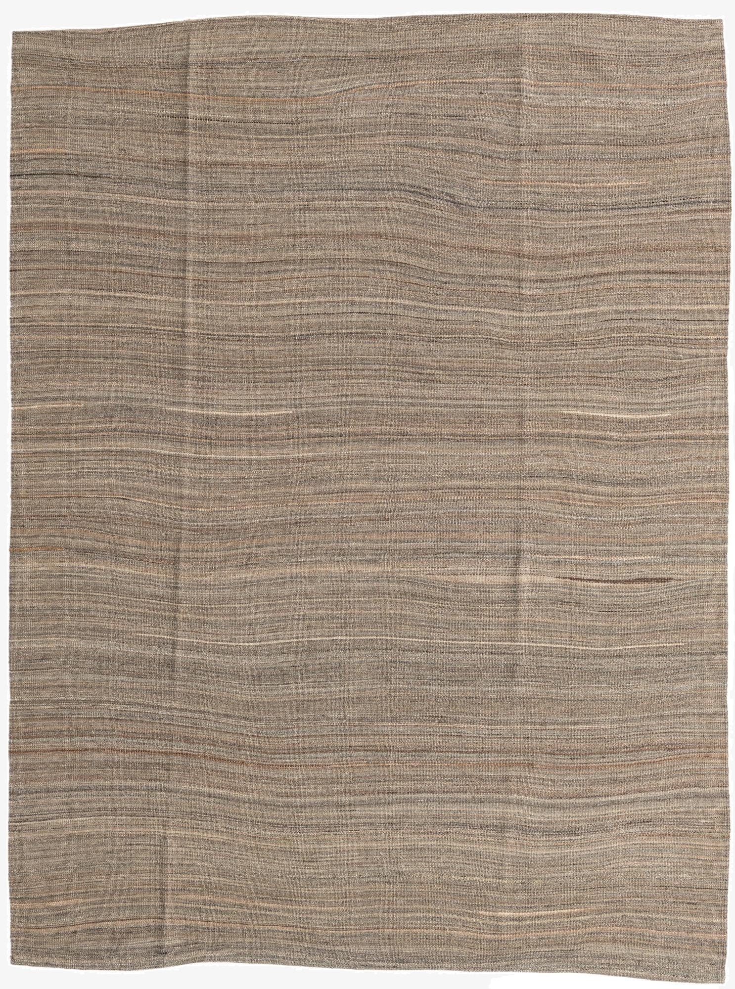5' 9 x 7' 8  Hand Woven Kilim Modern Wool Rug