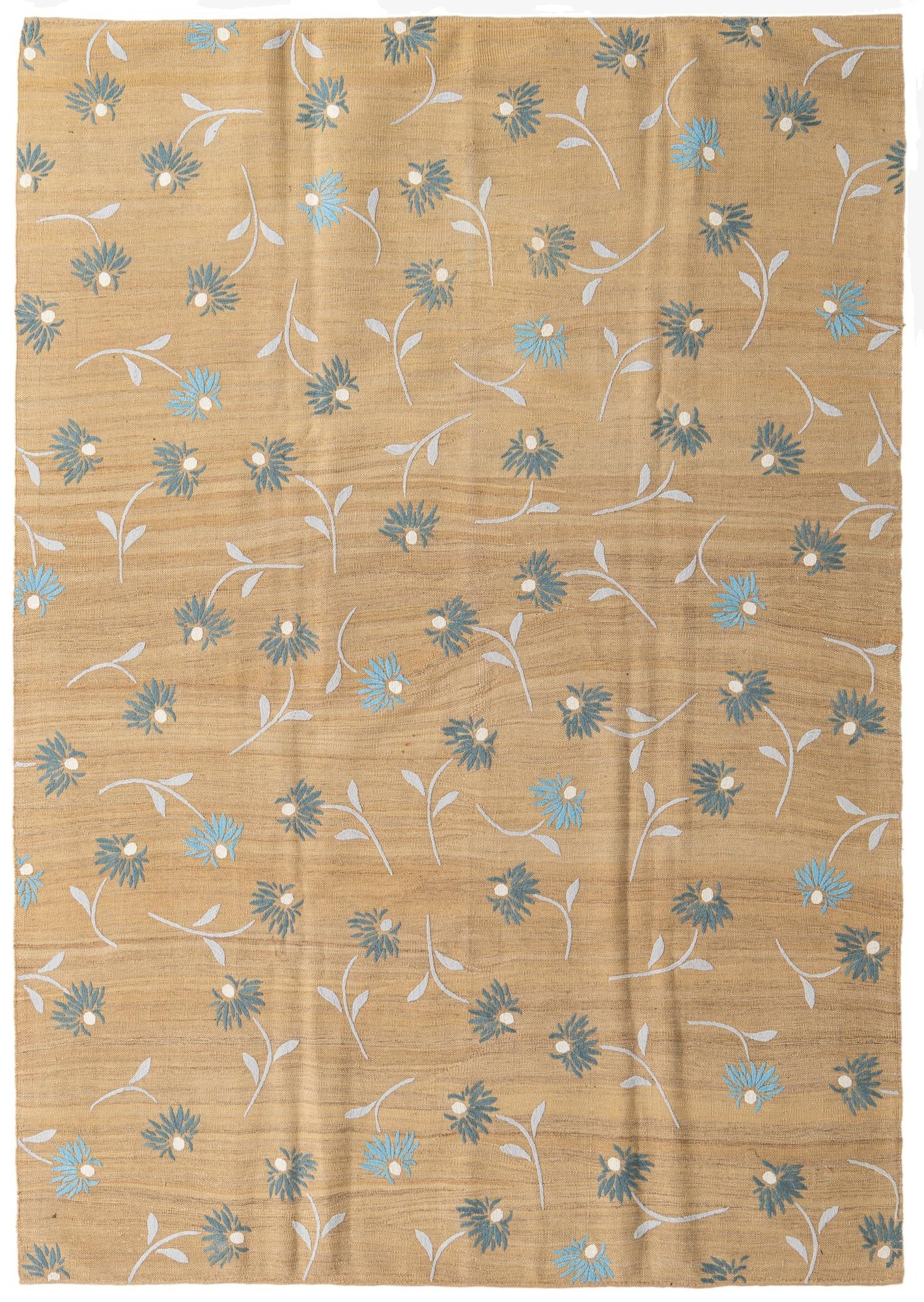 208cm x 292cm  Hand Woven Kilim Modern Rug