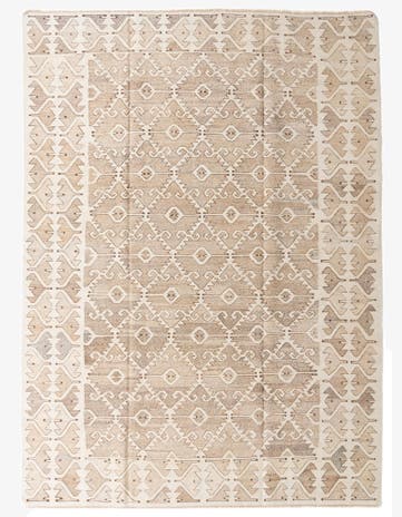 9' 10 x 13' 7 Hand Woven Kilim Modern Wool Rug