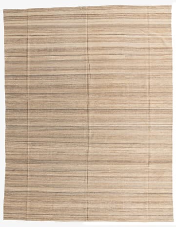 10' 1 x 12' 10 Hand Woven Kilim Modern Wool Rug