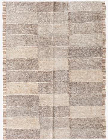 5' 9 x 7' 7 Hand Woven Kilim Modern Wool Rug