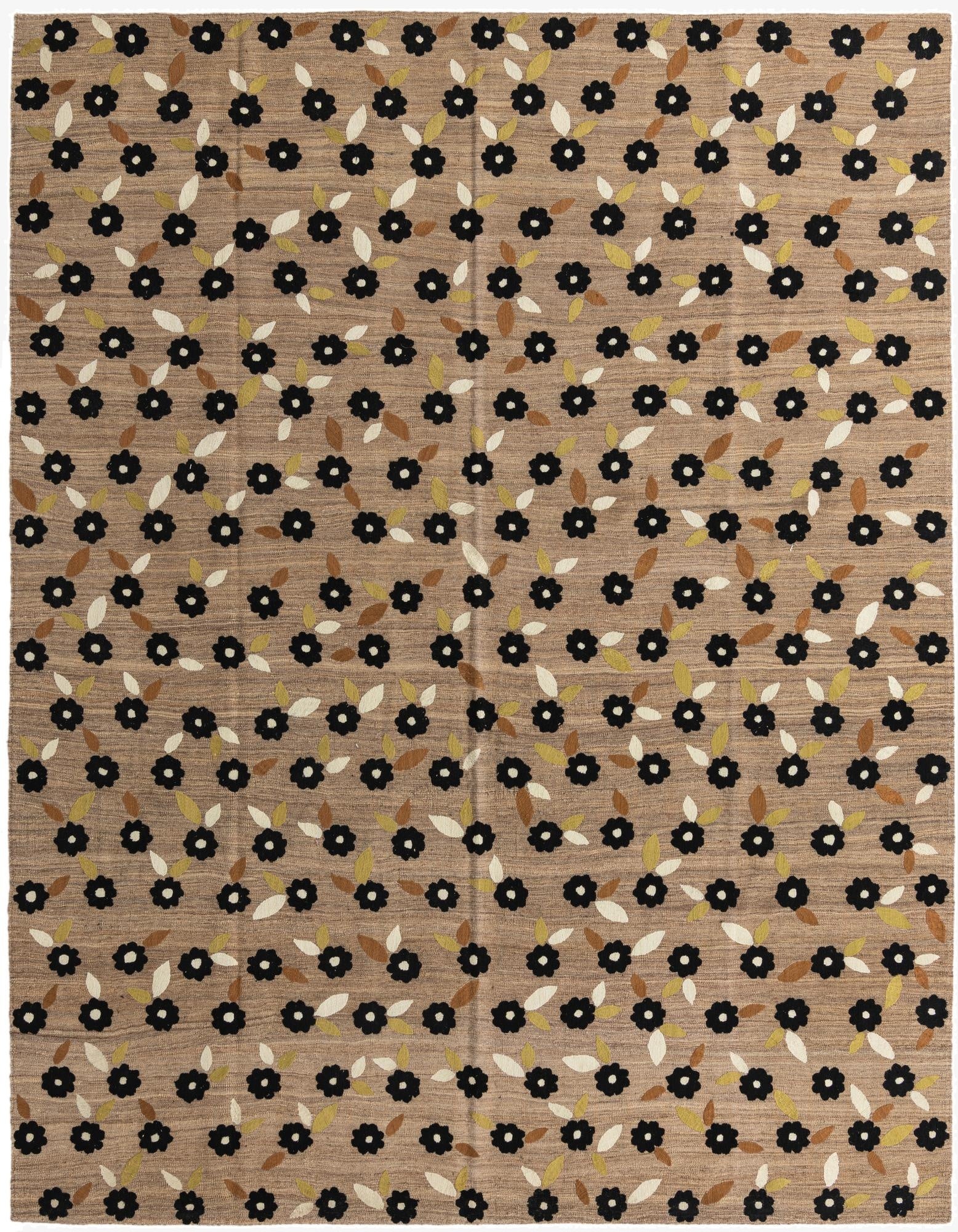 277cm x 358cm  Hand Woven Kilim Modern Rug