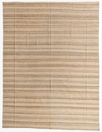 9' 10 x 12' 10 Hand Woven Kilim Modern Wool Rug