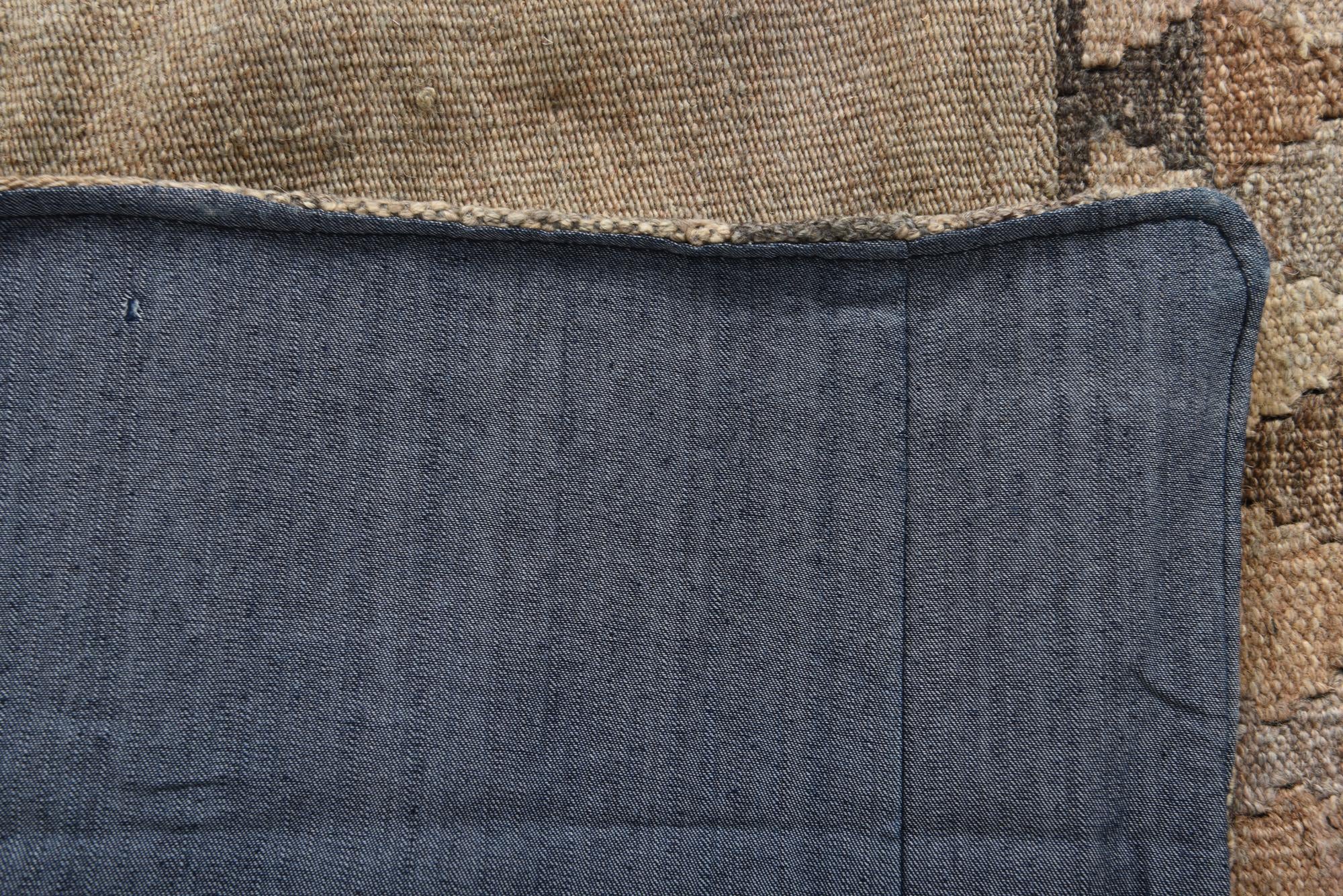 5' 5 x 8' Hand Woven Kilim Patchwork Wool Rug