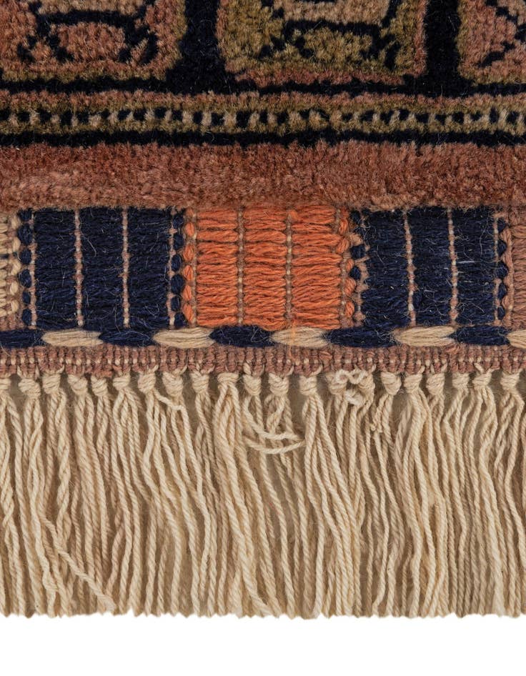 Detail image of 6' 9 x 10' 1  Hand Knotted Lahour Oriental Wool Rug