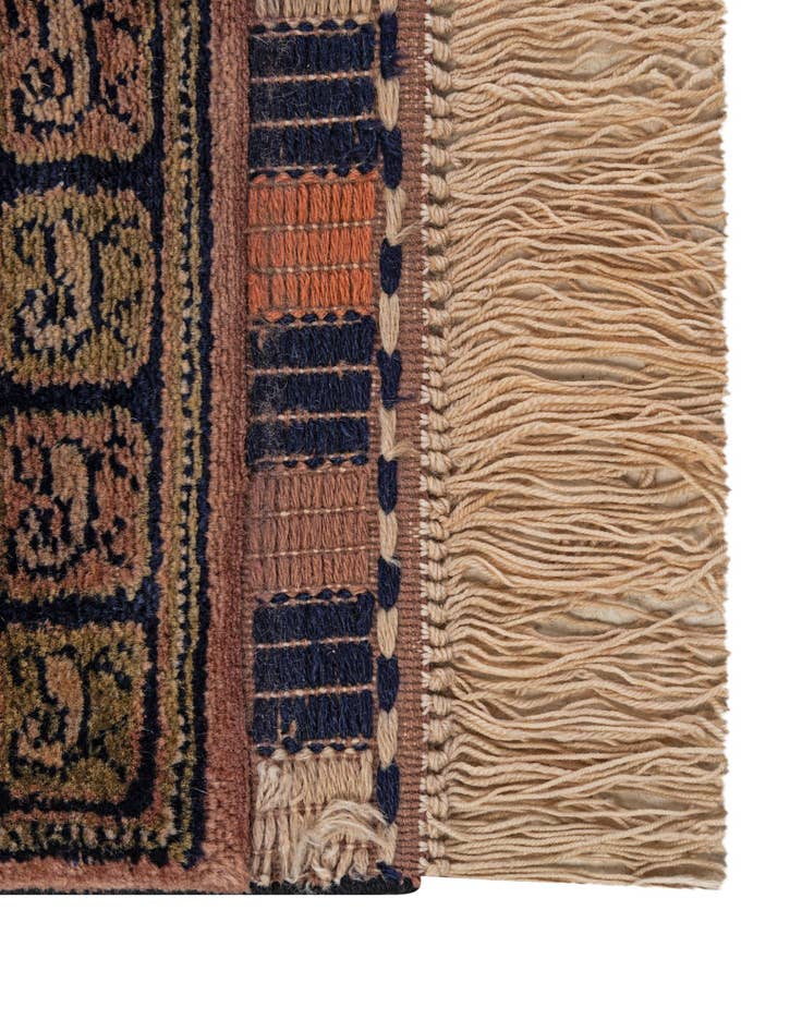 Detail image of 6' 9 x 10' 1  Hand Knotted Lahour Oriental Wool Rug