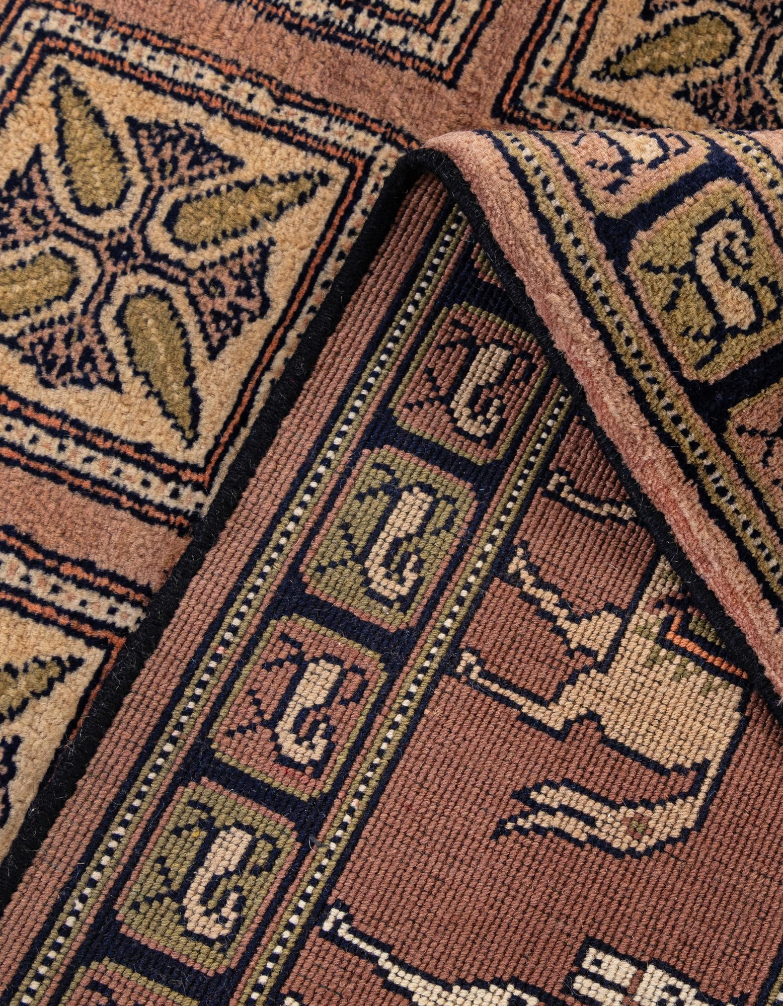 6' 9 x 10' 1 Hand Knotted Lahour Oriental Wool Rug