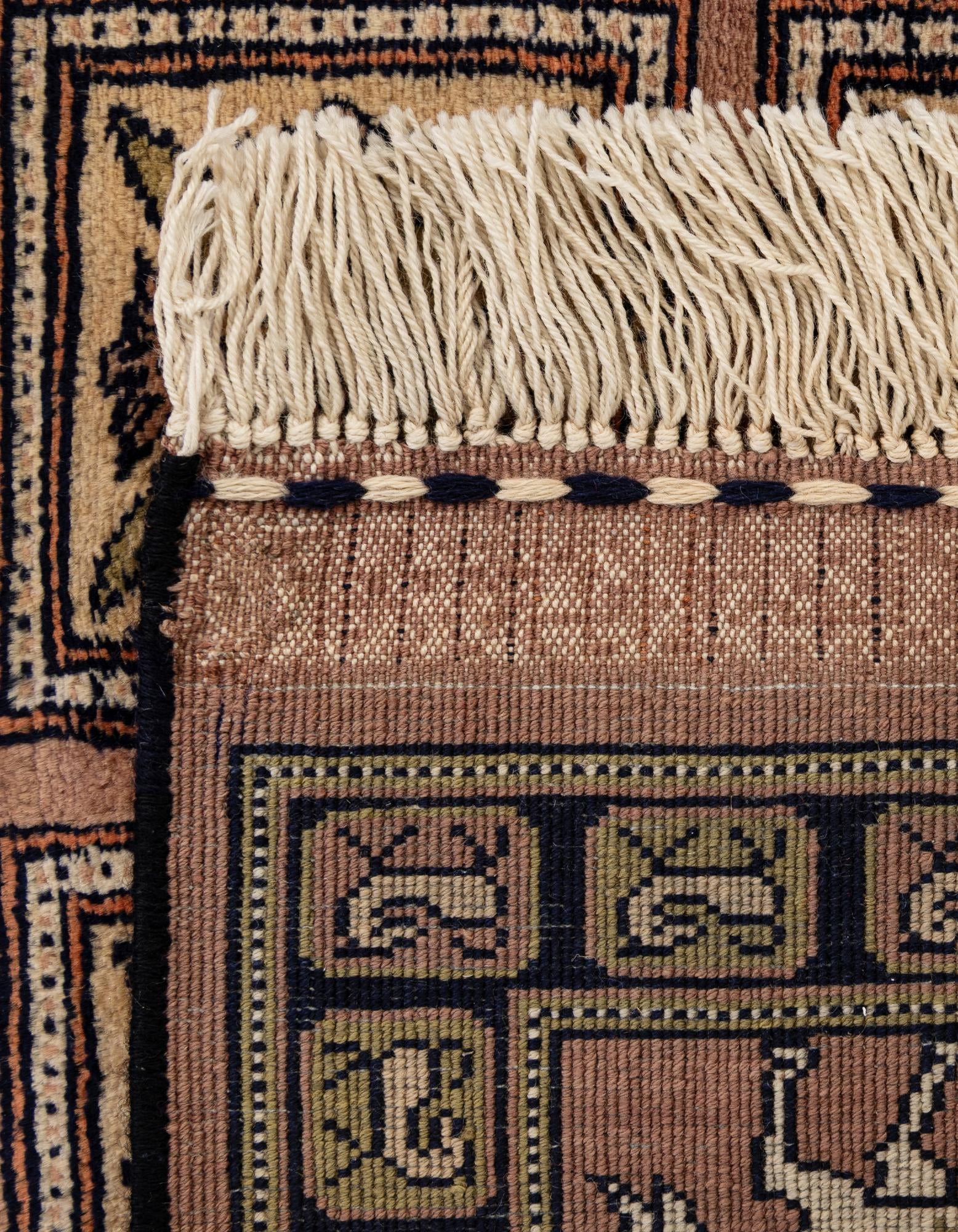 6' 9 x 10' 1 Hand Knotted Lahour Oriental Wool Rug